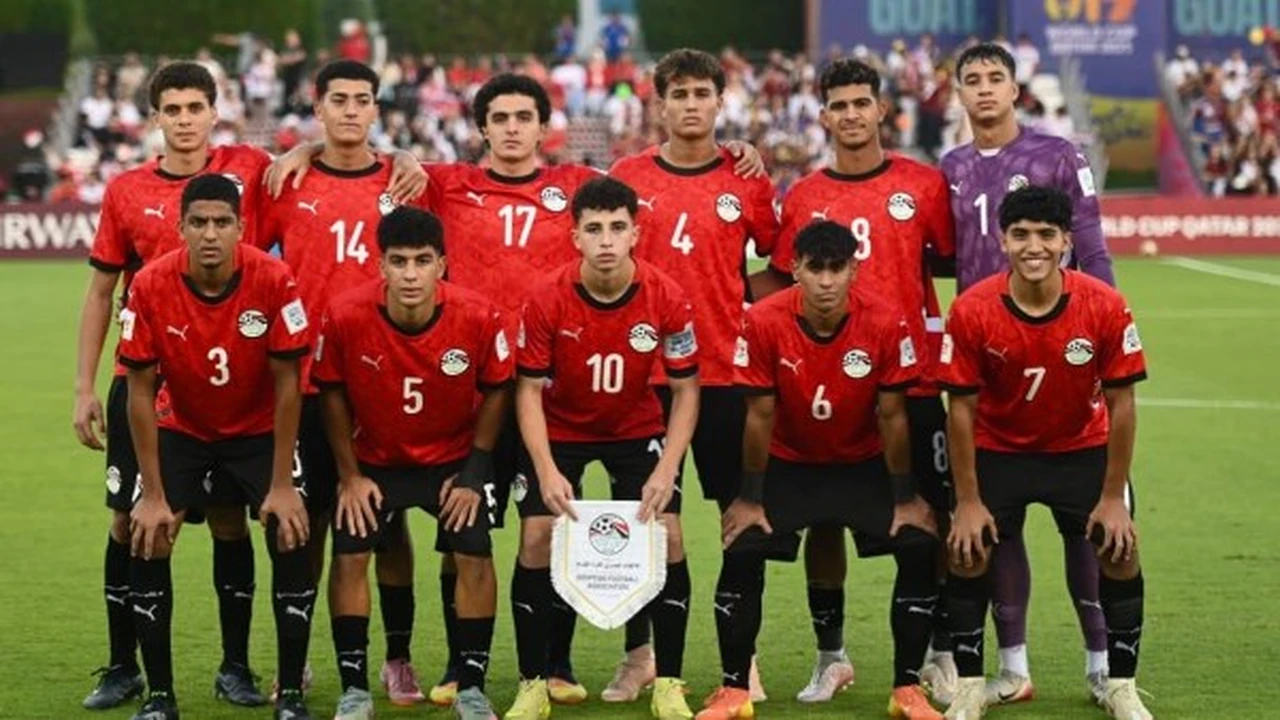 منتخب مصر للناشئين يستعد لمواجهة تونس في أمم إفريقيا تحت 17 عامًا